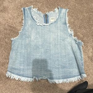 Pistola denim top